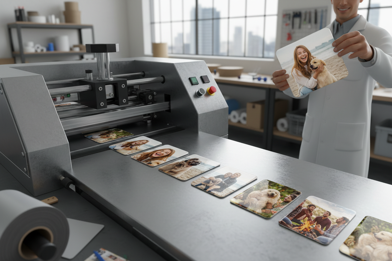 Fotomagnete im Set – Deine schönsten Erinnerungen für den Kühlschrank 50mm x 50mm